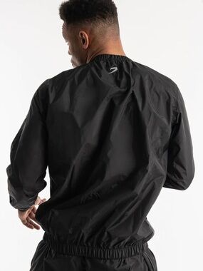 NWOT BOXRAW HAGLER PROFESSIONAL SAUNA SUIT TOP BLACK TRAINING WEIGHTLOSS 3XL